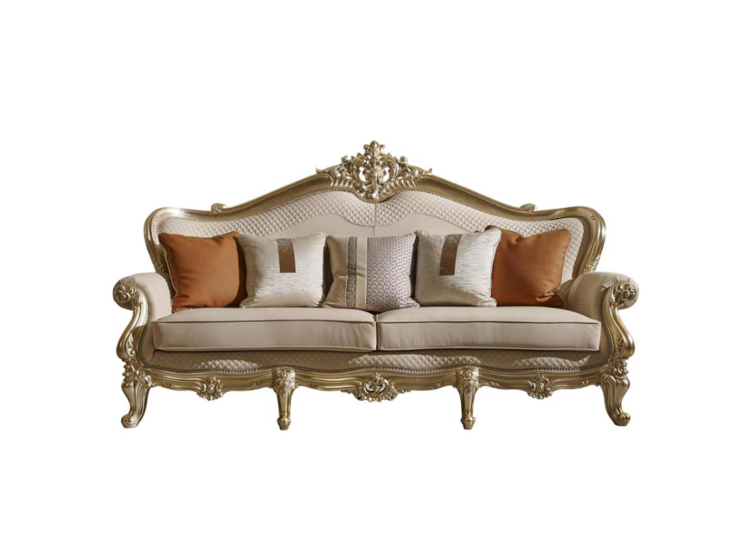 A01 European Classic 3-Seater Sofa