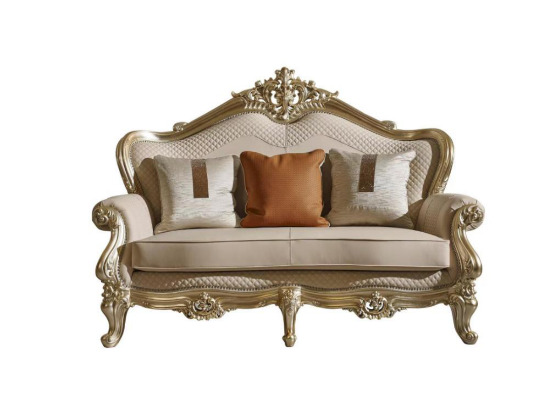 F02 French Classic Carved Sofa