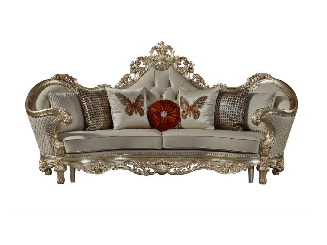 M01 American Light Luxury Leather Sofa