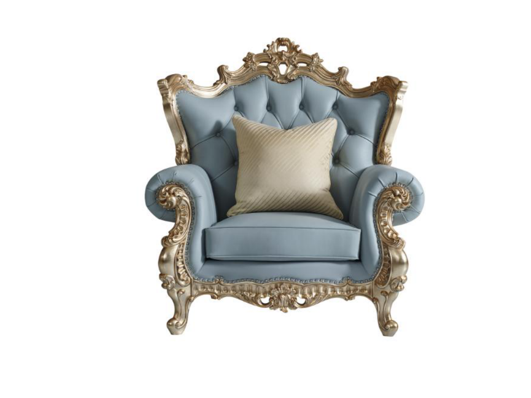 M01 American Light Luxury Leather Sofa